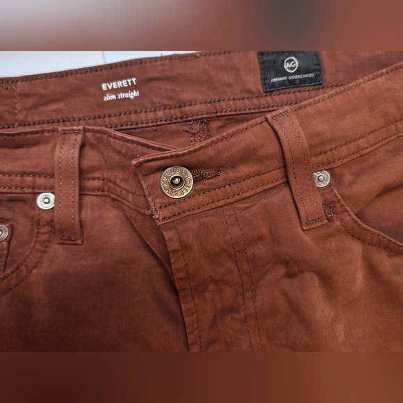 Adriana Goldschmeid Rust Coloured Jeans 31/32, Slim Fit - Picture 5 of 7